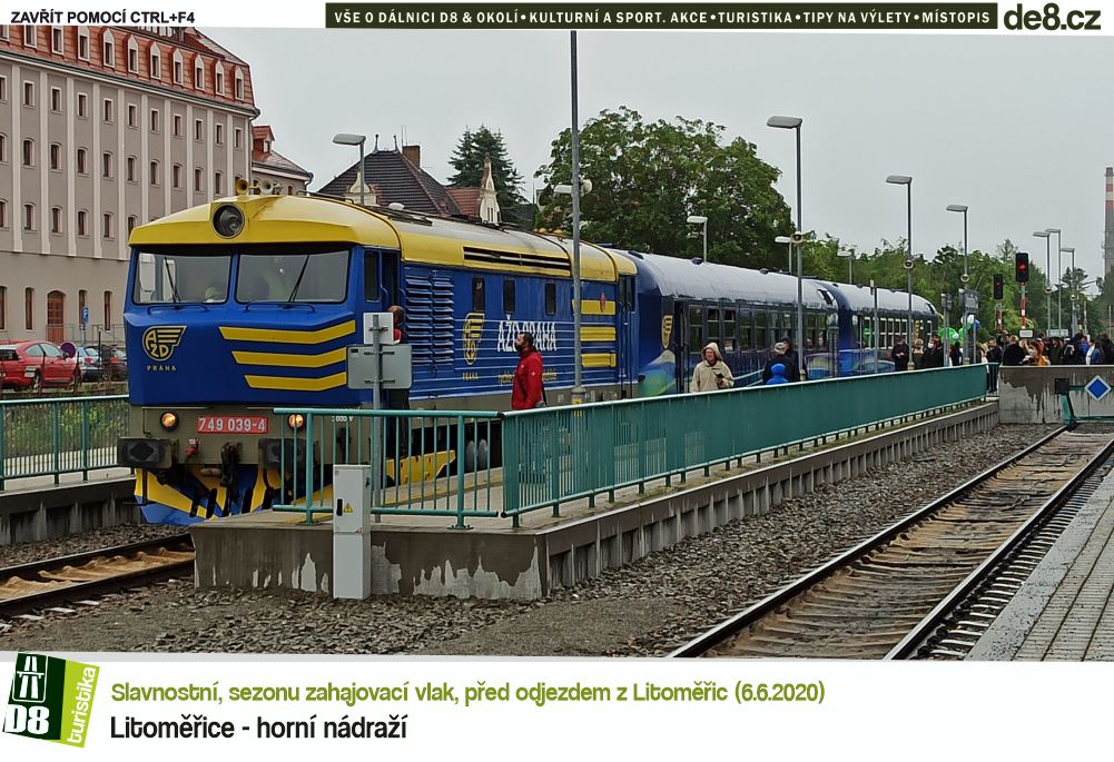 Opárenský expres - linka T4 / Dálnice D8 & okolí